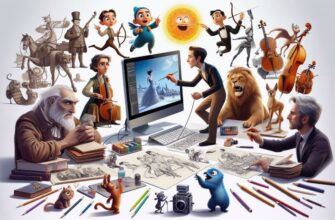 🎬 Эволюция мультипликации: от классического рисунка до современной компьютерной графики